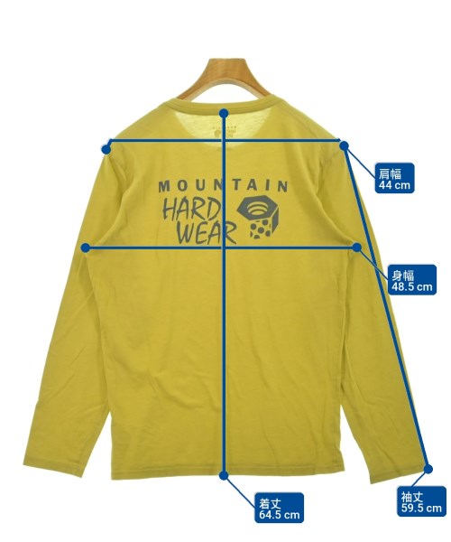 MOUNTAIN HARD WEAR（マウンテンハードウェア）Tシャツ・カットソー 黄 サイズ:S メンズ/2200713786095