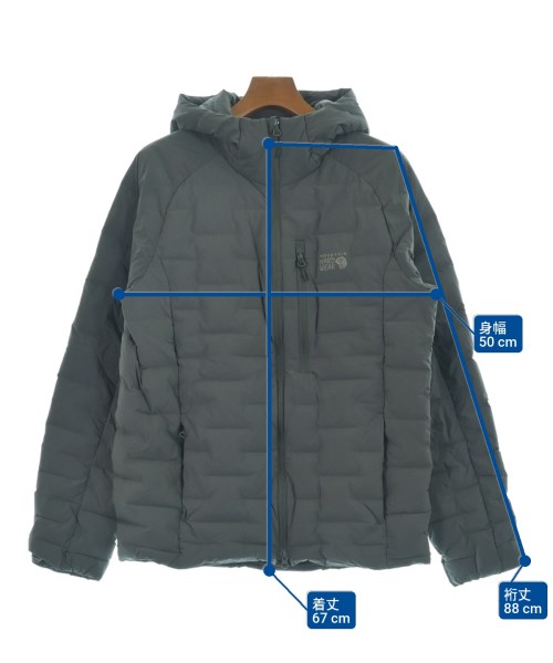 MOUNTAIN HARD WEAR（マウンテンハードウェア）ダウンジャケット/ダウンベスト カーキ サイズ:M メンズ/2200653066011
