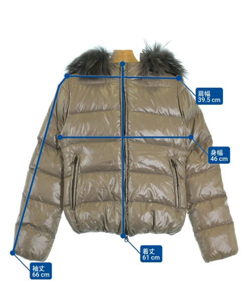 DUVETICA（デュベティカ）ダウンジャケット/ダウンベスト ベージュ サイズ:40(M位) レディース/2200634879029