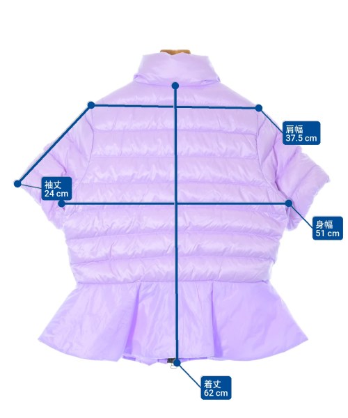 DUVETICA（デュベティカ）ダウンジャケット/ダウンベスト 紫 サイズ:42(XL位) レディース/2200636634077