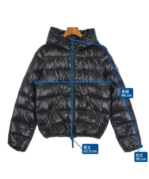 DUVETICA（デュベティカ）ダウンジャケット/ダウンベスト 黒 サイズ:44(S位) メンズ/2200631461081