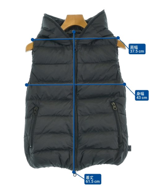 DUVETICA（デュベティカ）ダウンジャケット/ダウンベスト 黒 サイズ:42(M位) レディース/2200636611016