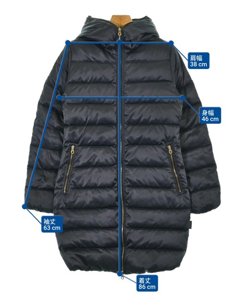 DUVETICA（デュベティカ）ダウンコート 紺 サイズ:40(M位) レディース/2200640981037