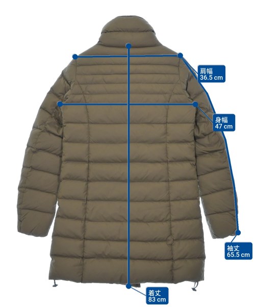 DUVETICA（デュベティカ）ダウンコート カーキ サイズ:40(M位) レディース/2200627337017
