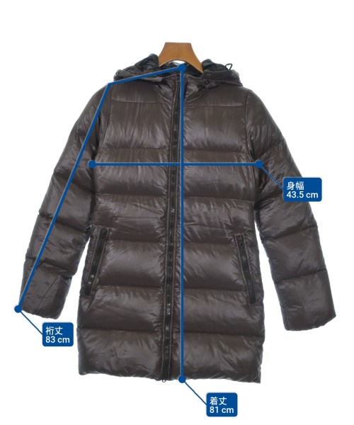 DUVETICA（デュベティカ）ダウンコート 茶 サイズ:38(M位) レディース/2200631775010