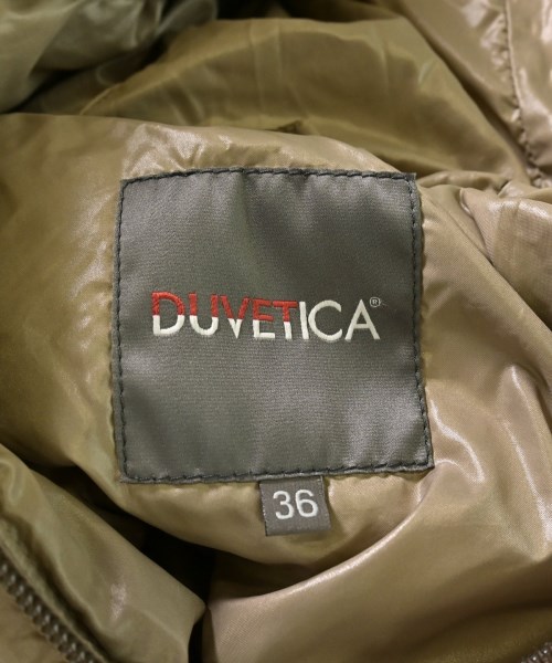 DUVETICA（デュベティカ）ダウンジャケット/ダウンベスト ベージュ サイズ:36(XS位) レディース/2200612158016