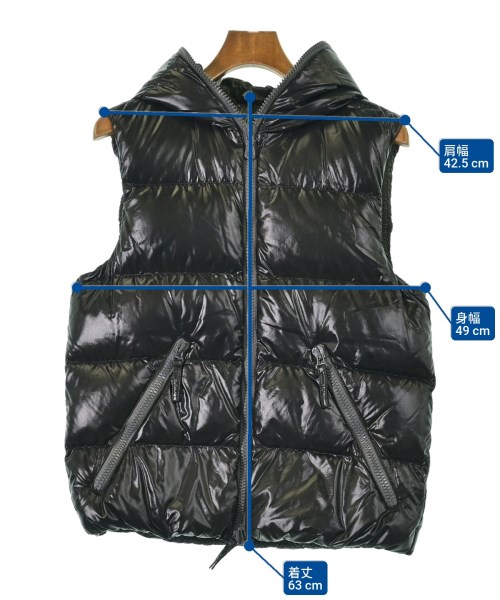 DUVETICA（デュベティカ）ダウンジャケット/ダウンベスト 黒 サイズ:46(M位) メンズ/2200622861012