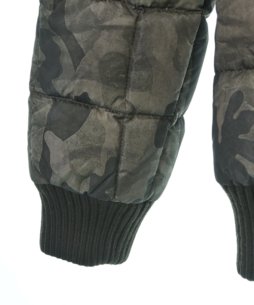 AKM（エーケーエム）ダウンジャケット/ダウンベスト 茶 サイズ:L メンズ/2200625043040