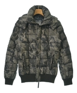 AKM（エーケーエム）ダウンジャケット/ダウンベスト 茶 サイズ:L メンズ/2200625043040