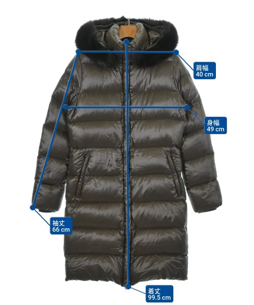 DUVETICA（デュベティカ）ダウンコート 茶 サイズ:42(M位) レディース/2200626953027