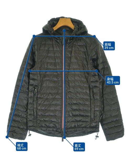 DUVETICA（デュベティカ）ダウンジャケット/ダウンベスト 黒 サイズ:46(M位) メンズ/2200615488028