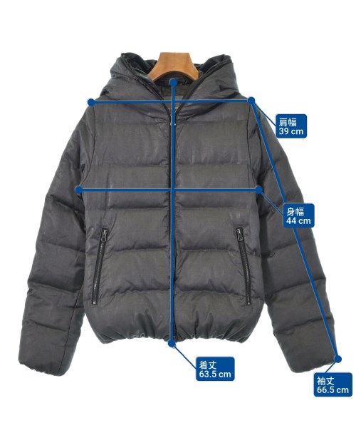 DUVETICA（デュベティカ）ダウンジャケット/ダウンベスト グレー サイズ:40(M位) レディース/2200630705070