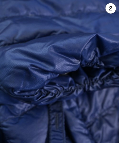 DUVETICA（デュベティカ）ダウンジャケット/ダウンベスト 青 サイズ:40(M位) レディース/2200630982020