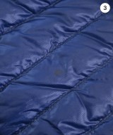 DUVETICA（デュベティカ）ダウンジャケット/ダウンベスト 青 サイズ:40(M位) レディース/2200630982020