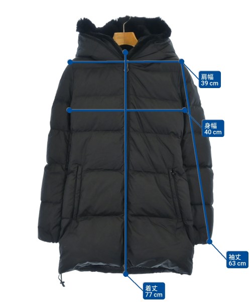 DUVETICA（デュベティカ）ダウンコート 黒 サイズ:38(M位) レディース/2200619635022