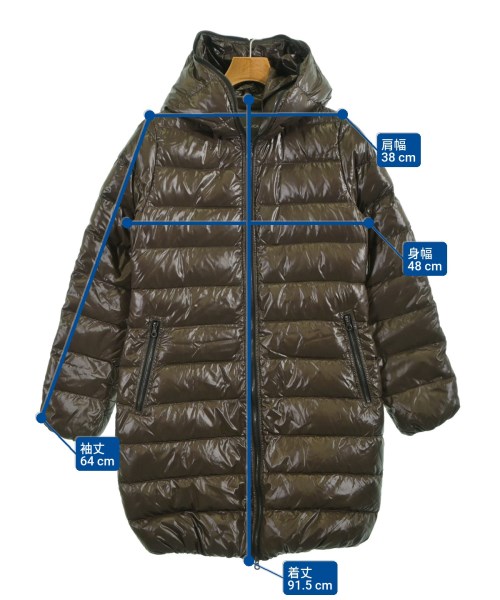 DUVETICA（デュベティカ）ダウンコート 茶 サイズ:44(S位) レディース/2200634146046