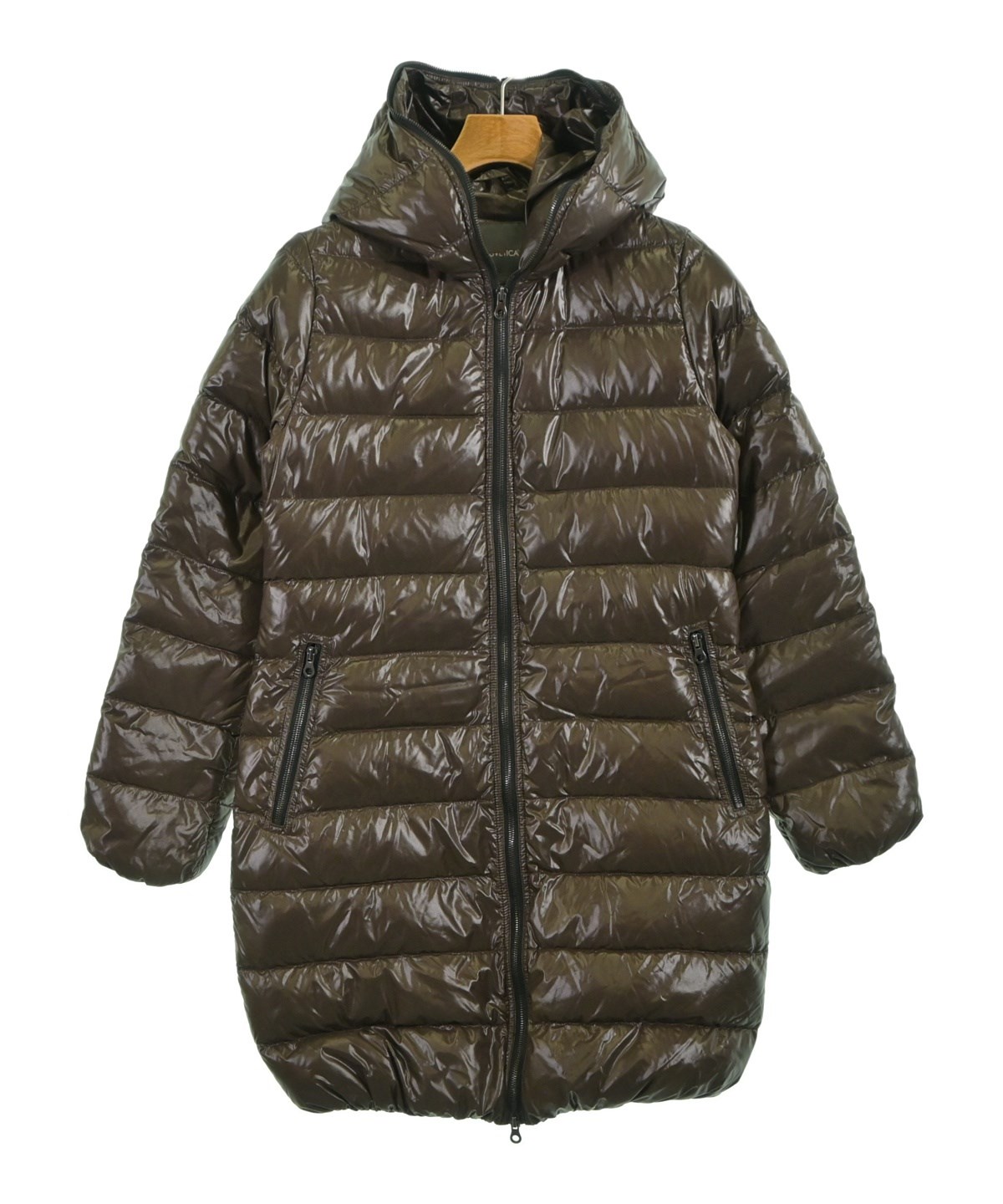 DUVETICA（デュベティカ）ダウンコート 茶 サイズ:44(S位) レディース