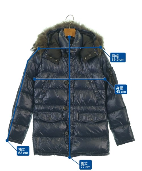 DUVETICA（デュベティカ）ダウンコート 紺 サイズ:40(L位) レディース/2200634398018