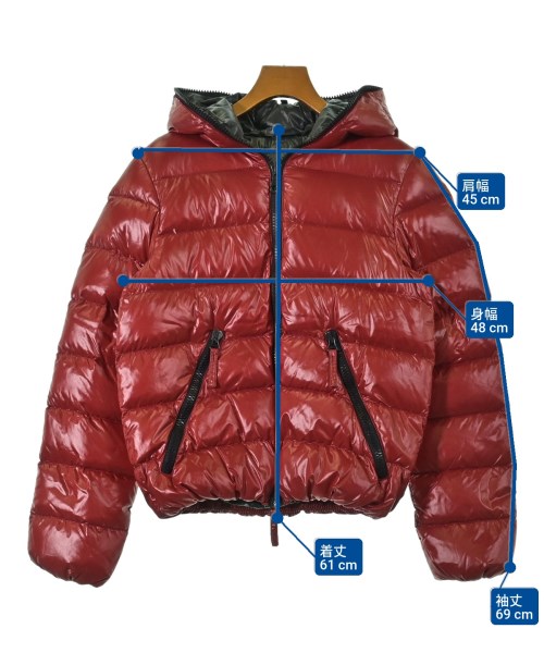 DUVETICA（デュベティカ）ダウンジャケット/ダウンベスト 赤 サイズ:46(XL位) レディース/2200620211031