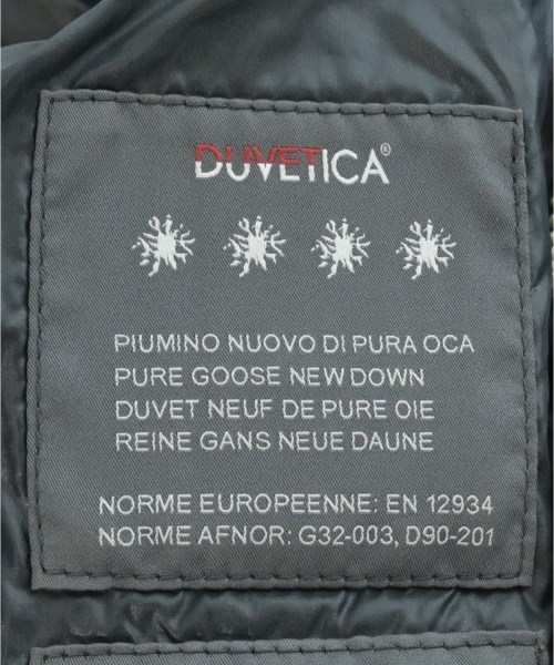 DUVETICA（デュベティカ）ダウンジャケット/ダウンベスト 黒 サイズ:-(S位) レディース/2200645855012