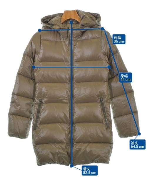 DUVETICA（デュベティカ）ダウンコート 茶 サイズ:38(S位) レディース/2200650883017