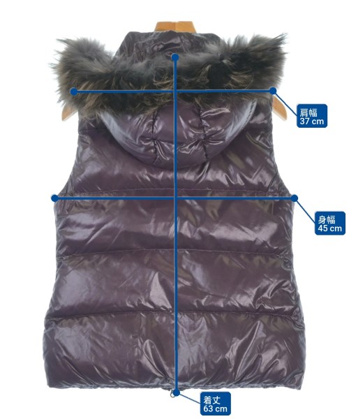 DUVETICA（デュベティカ）ダウンジャケット/ダウンベスト 紫 サイズ:40(M位) レディース/2200657788032