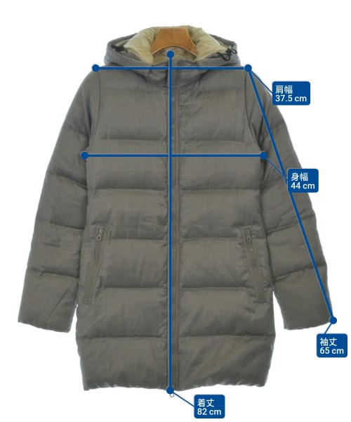 DUVETICA（デュベティカ）ダウンジャケット/ダウンベスト グレー サイズ:38(S位) レディース/2200657949150