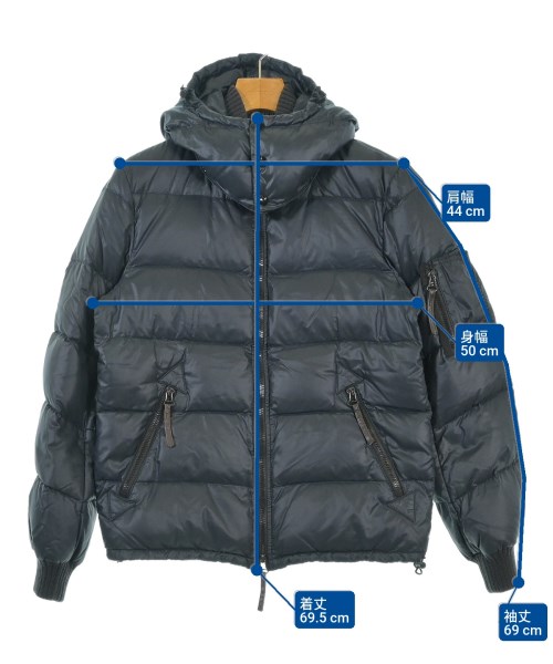 DUVETICA（デュベティカ）ダウンジャケット/ダウンベスト 紺 サイズ:48(M位) メンズ/2200645116021