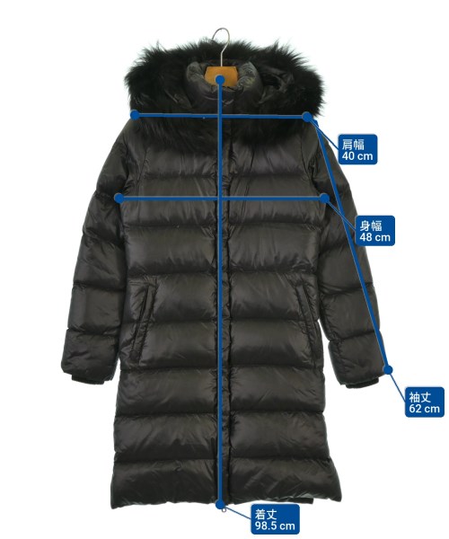 DUVETICA（デュベティカ）ダウンコート 黒 サイズ:40(M位) レディース/2200635643018