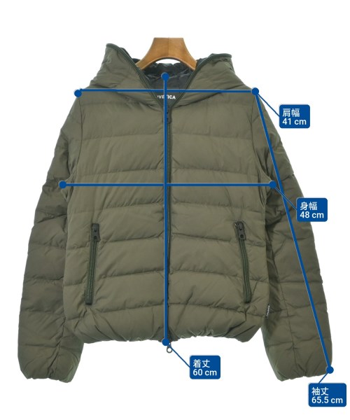 DUVETICA（デュベティカ）ダウンジャケット/ダウンベスト カーキ サイズ:42(M位) レディース/2200645229028