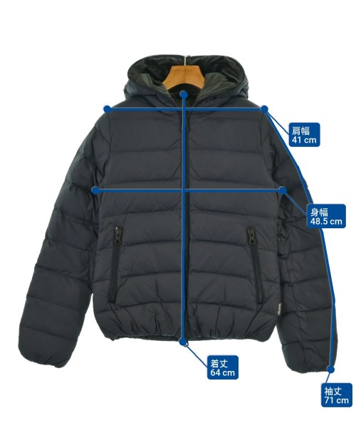 DUVETICA（デュベティカ）ダウンジャケット/ダウンベスト 紺 サイズ:40(M位) レディース/2200646391021