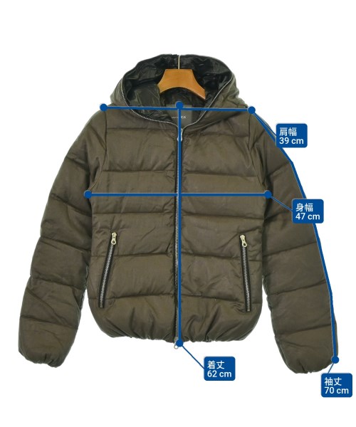 DUVETICA（デュベティカ）ダウンジャケット/ダウンベスト 茶 サイズ:38(M位) レディース/2200647965016