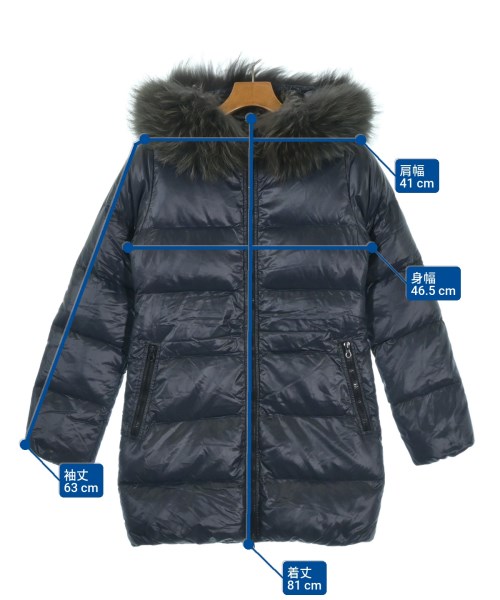 DUVETICA（デュベティカ）ダウンコート 紺 サイズ:40(M位) レディース/2200634064159