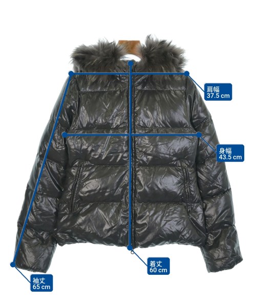 DUVETICA（デュベティカ）ダウンジャケット/ダウンベスト 黒 サイズ:38(M位) レディース/2200638180022