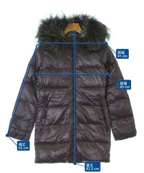 DUVETICA（デュベティカ）ダウンコート 赤 サイズ:38(M位) レディース/2200652339024