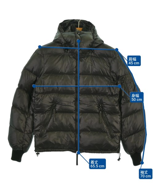 DUVETICA（デュベティカ）ダウンジャケット/ダウンベスト 黒 サイズ:44(S位) メンズ/2200643441033