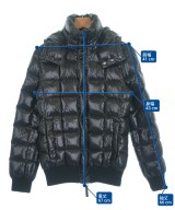 AKM（エーケーエム）ダウンジャケット/ダウンベスト 黒 サイズ:L メンズ/2200649339037