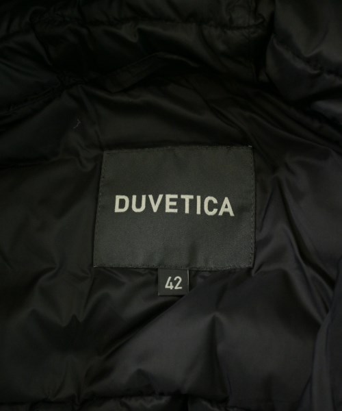 DUVETICA（デュベティカ）ダウンジャケット/ダウンベスト 黒 サイズ:42(XS位) メンズ/2200709980063
