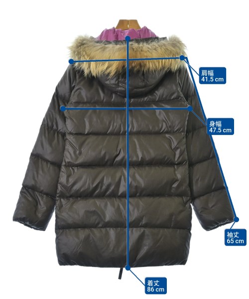 DUVETICA（デュベティカ）ダウンコート 茶 サイズ:42(M位) レディース/2200664162016