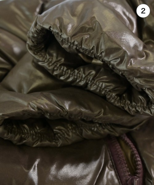 DUVETICA（デュベティカ）ダウンジャケット/ダウンベスト 茶 サイズ:38(M位) レディース/2200670190010