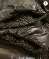 DUVETICA（デュベティカ）ダウンジャケット/ダウンベスト 茶 サイズ:38(M位) レディース/2200670190010