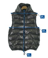 DUVETICA（デュベティカ）ダウンジャケット/ダウンベスト 黒 サイズ:50(XL位) メンズ/2200668653275