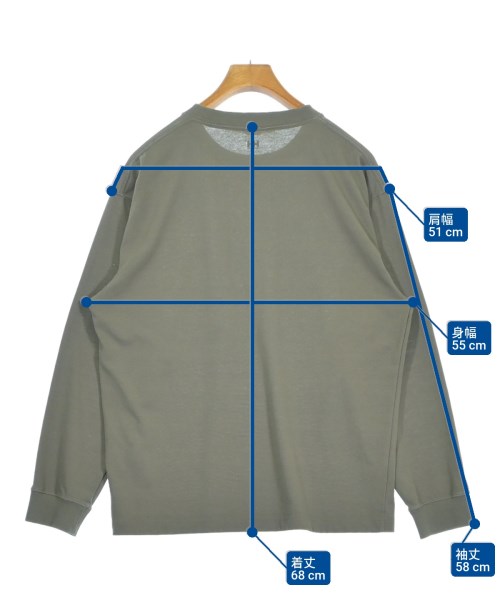 Helly Hansen（ヘリーハンセン）Tシャツ・カットソー カーキ サイズ:M メンズ/2200695027094