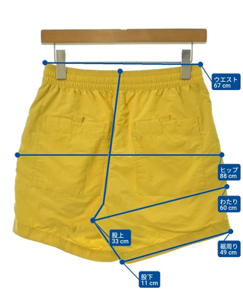 Helly Hansen（ヘリーハンセン）ショートパンツ 黄 サイズ:WM レディース/2200712858021