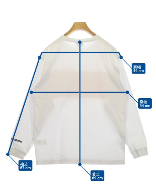 Helly Hansen（ヘリーハンセン）Tシャツ・カットソー 白 サイズ:L メンズ/2200724802135