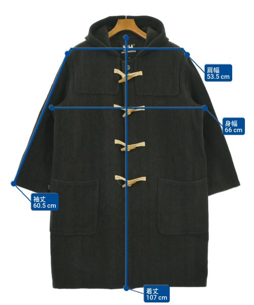 Helly Hansen（ヘリーハンセン）ダッフルコート グレー サイズ:L メンズ/2200679002048