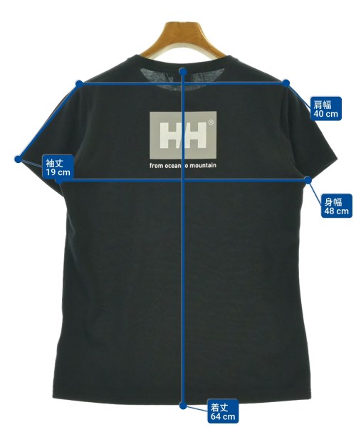 Helly Hansen（ヘリーハンセン）Tシャツ・カットソー 黒 サイズ:L レディース/2200691660042
