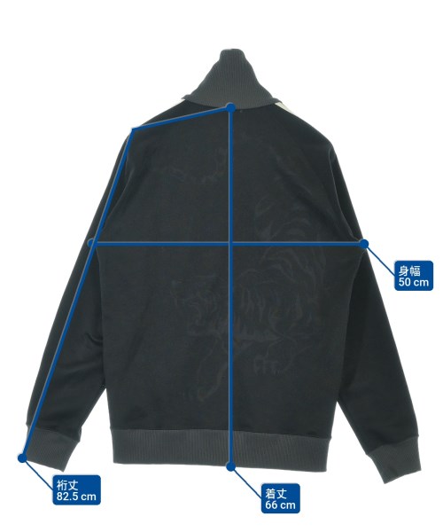 Onitsuka Tiger（オニツカタイガー）パーカー 黒 サイズ:S メンズ/2200640472047