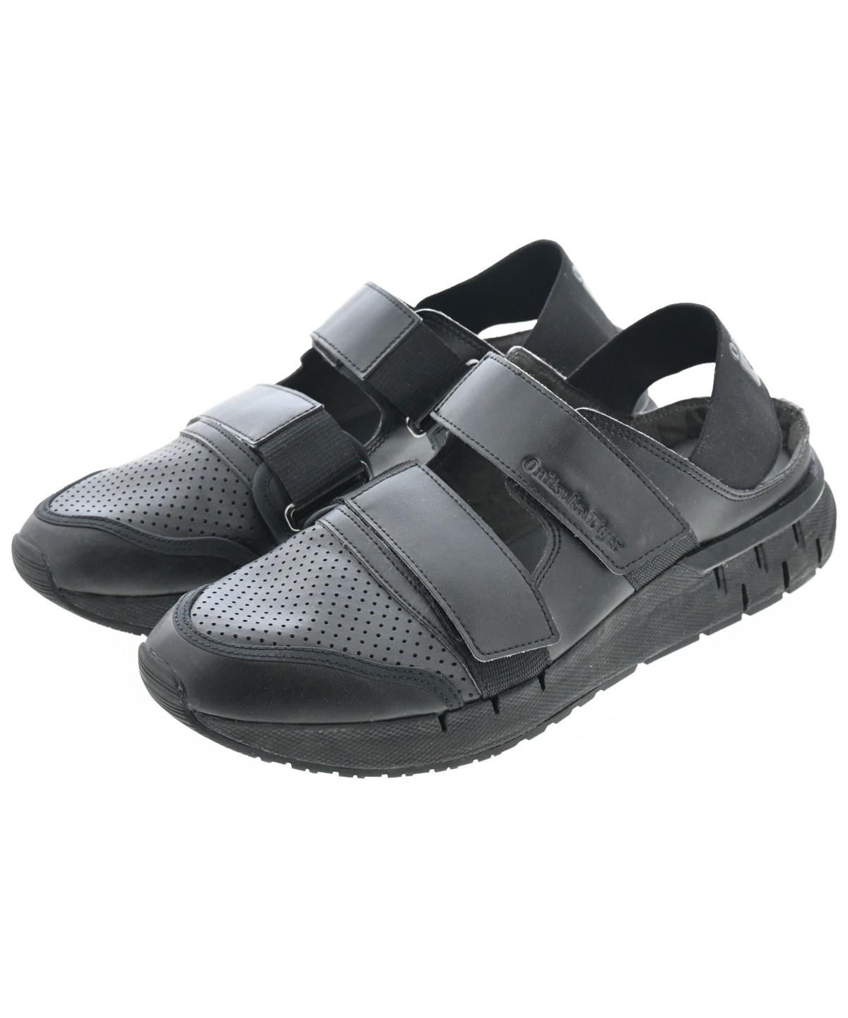 Onitsuka Tiger ブラック スポーツサンダル Onitsuka Tiger（オニツカタイガー）サンダル 黒 サイズ:25.5cm メンズ