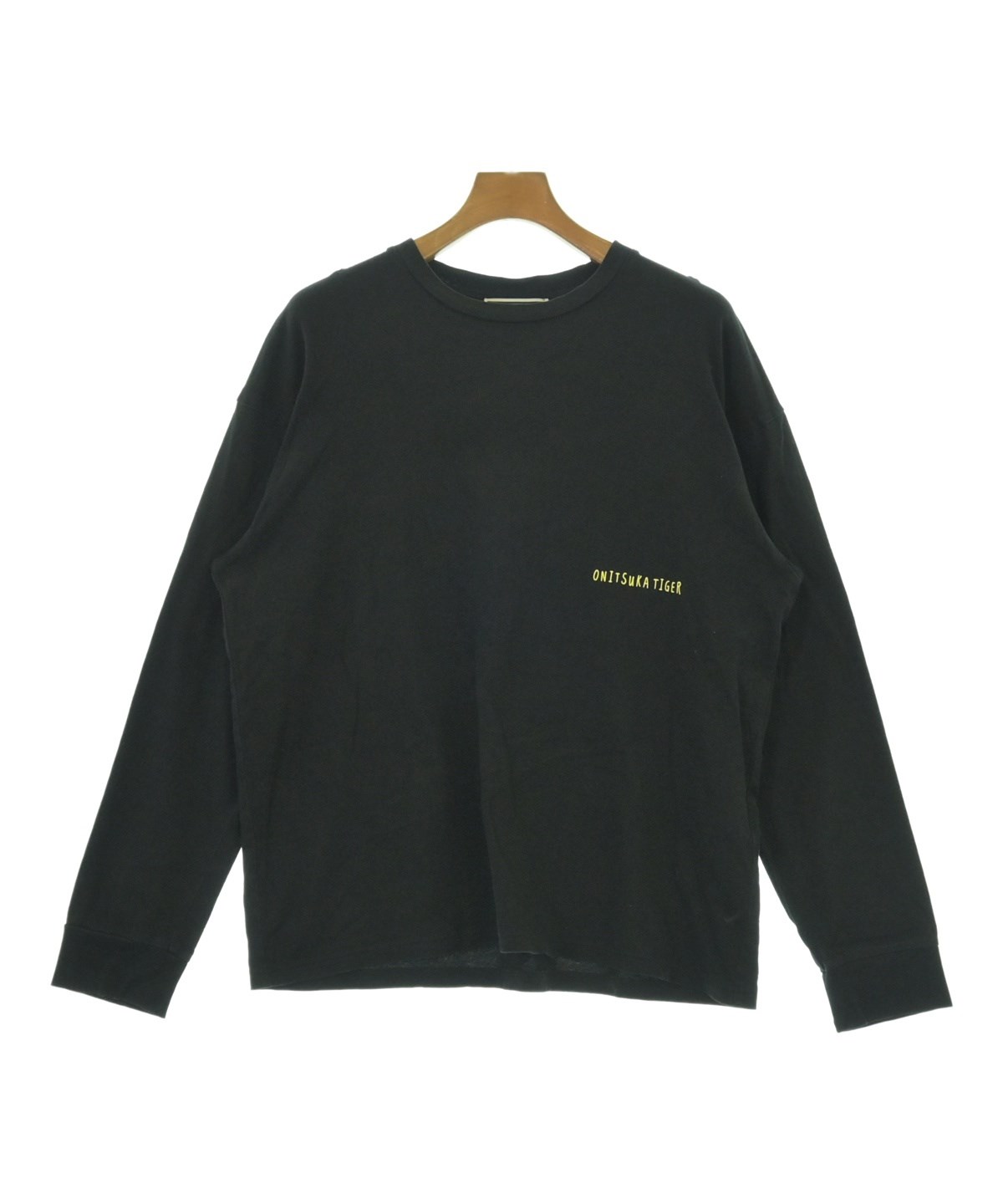 ONITSUKA TIGER ブラック 長袖Tシャツ M Onitsuka Tiger（オニツカタイガー）Tシャツ・カットソー 黒 サイズ:M